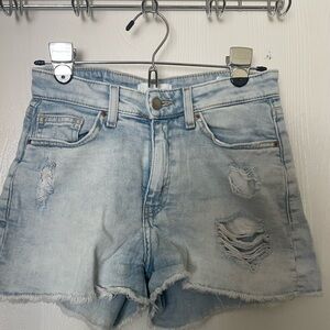 H&M || High Rise Denim Shorts
